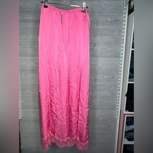 Aerie Pink Ruched Maxi Skirt New With tag 🏷️ Size Medium